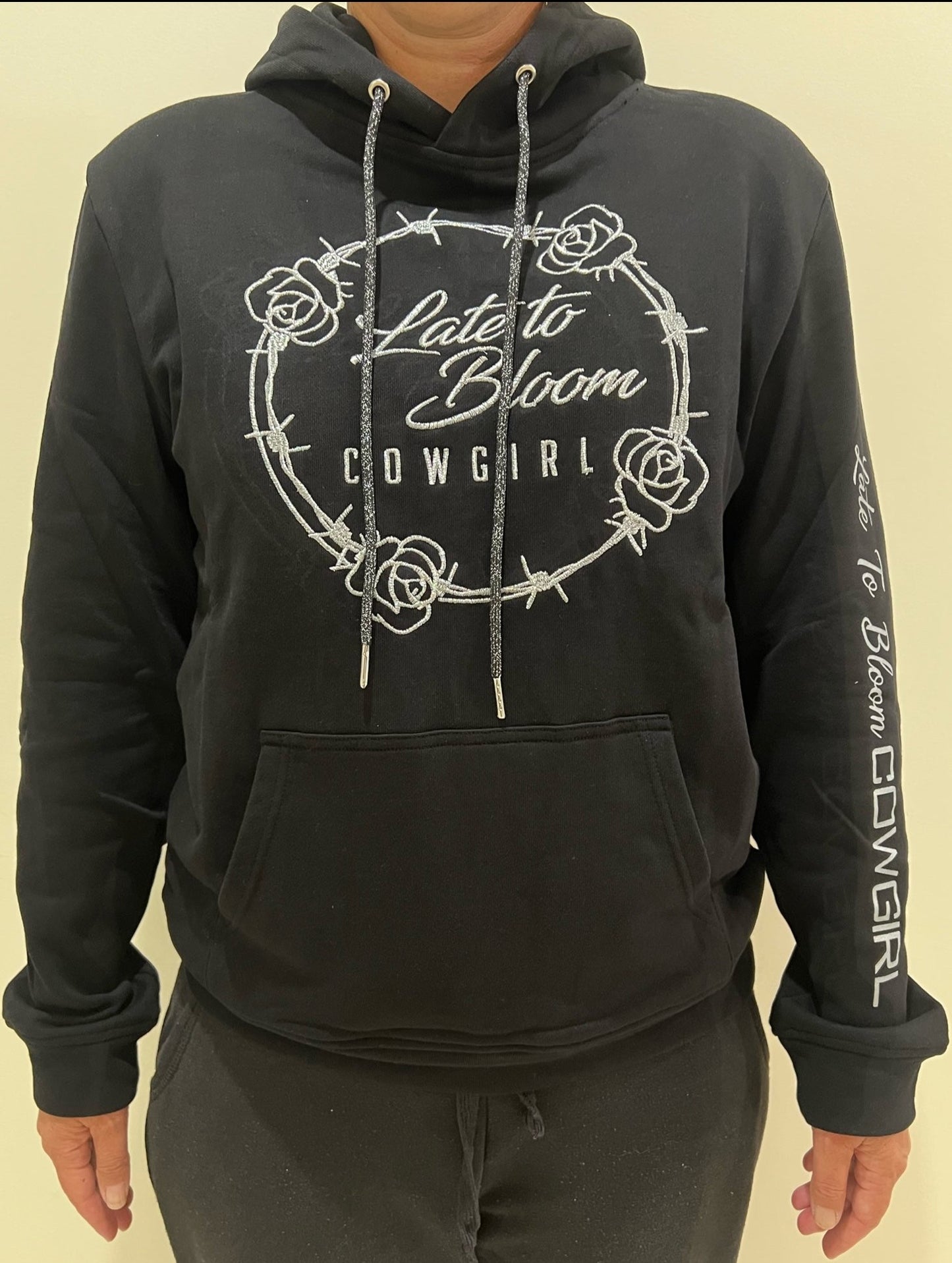 Late To Bloom Cowgirl Hoodie