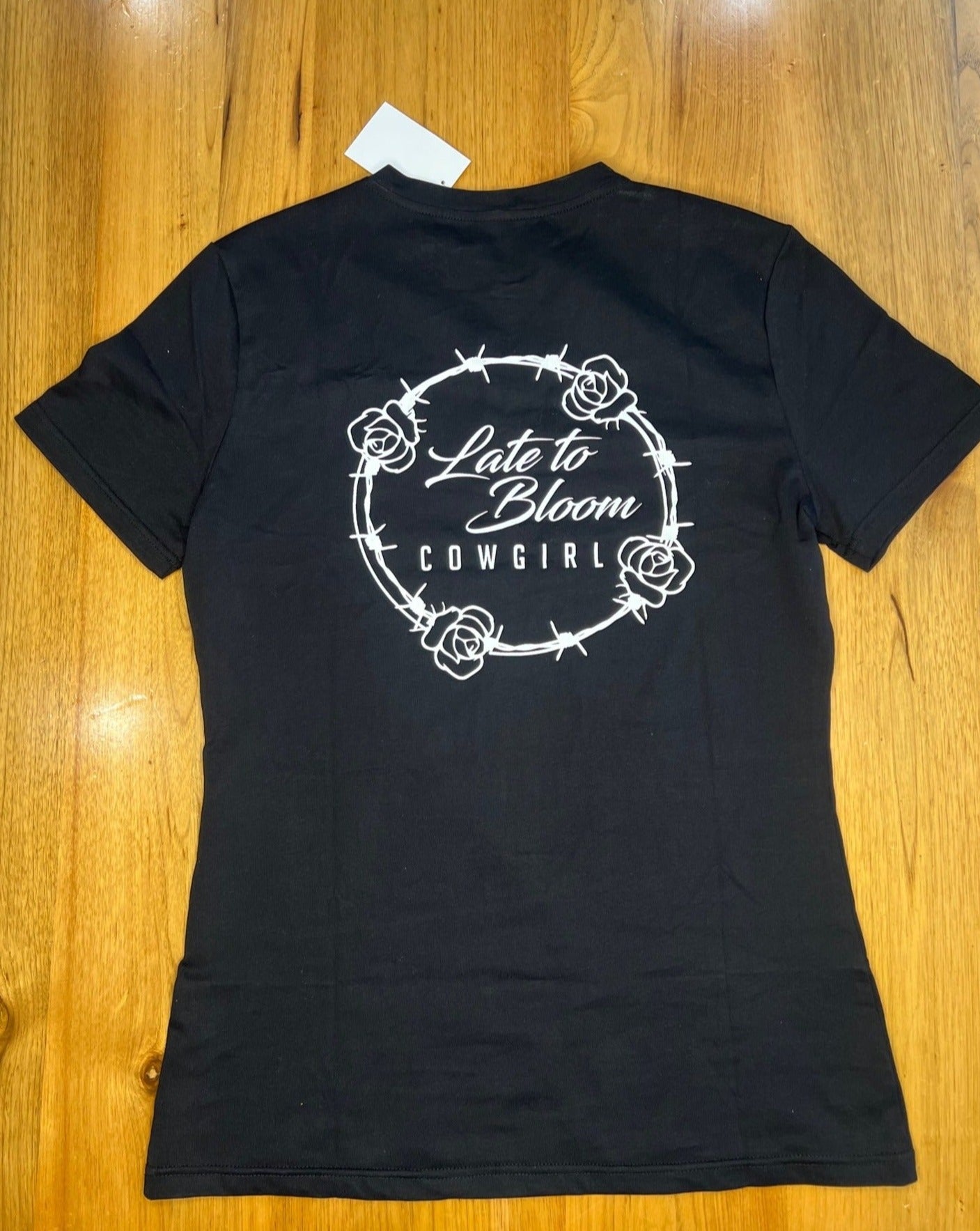 Late To Bloom Cowgirl Short Sleeve T-Shirt