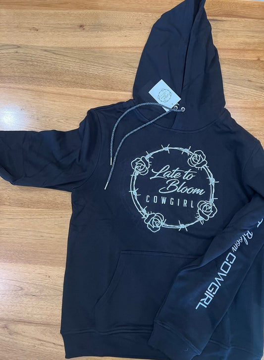 Late To Bloom Cowgirl Hoodie